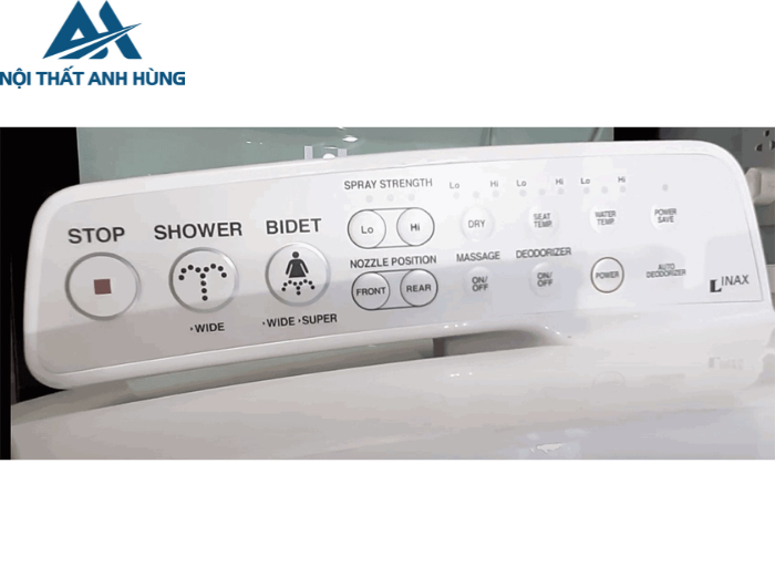 Bồn cầu 1 khối nắp điện tử INAX AC-4005 + CW-KB22AVN