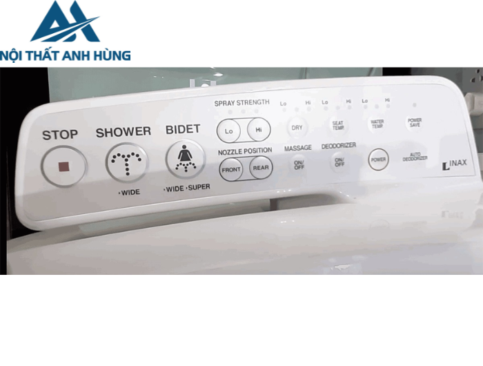 Bồn cầu 1 khối nắp điện tử INAX AC-902 + CW-KB22AVN