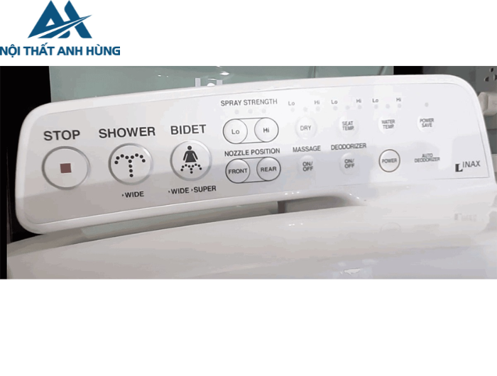 Bồn cầu 1 khối nắp điện tử INAX AC-919R + CW-KB22AVN