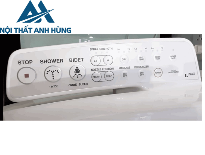 Bồn cầu 1 khối nắp điện tử INAX AC-959A + CW-KB22AVN