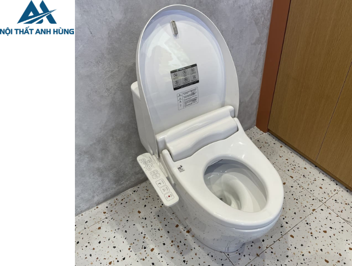 Bồn cầu 1 khối nắp điện tử INAX AC-989 + CW-H18VN