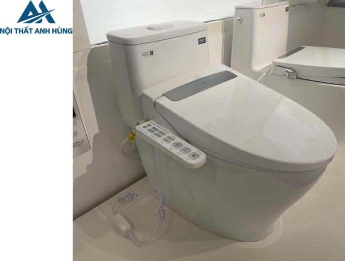 Bồn cầu 1 khối nắp điện tử INAX AC-989 + CW-H20VN