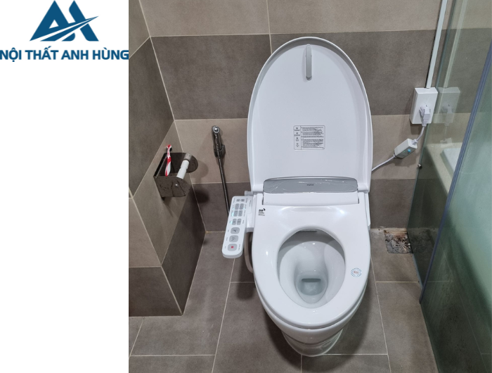Bồn cầu 1 khối nắp điện tử INAX AC-989 + CW-H20VN