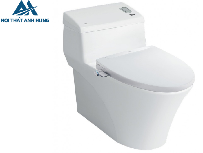 Bồn cầu 1 khối nắp rửa cơ INAX AC-1008R + CW-S32VN