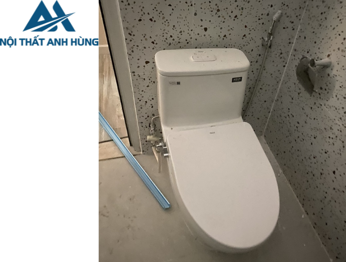 Bồn cầu 1 khối nắp rửa cơ INAX AC-989 + CW-S15VN