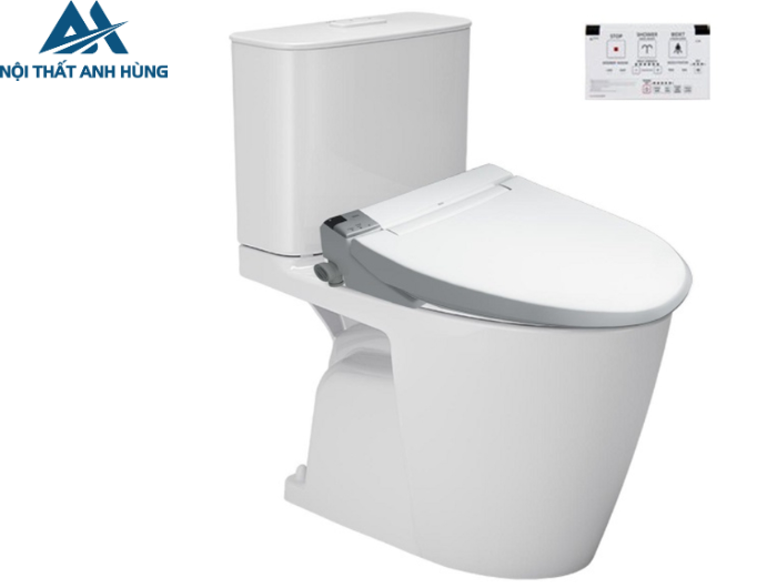 Bồn cầu 2 khối nắp điện tử INAX AC-602 + CW-KA22AVN