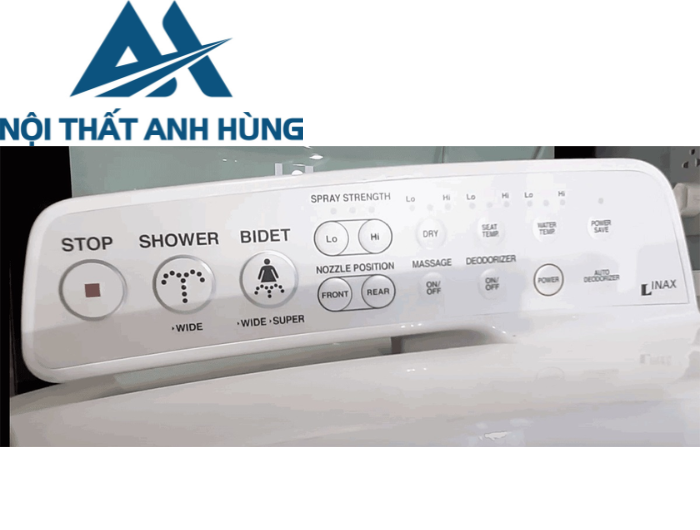 Bồn cầu 2 khối nắp điện tử INAX AC-832 + CW-KB22AVN
