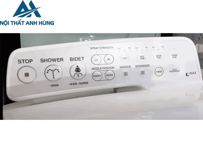 Bồn cầu 2 khối xả cảm ứng nắp điện tử INAX ACT-602 + CW-KB22AVN