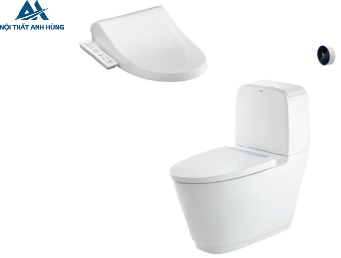 Bồn cầu 2 khối xả cảm ứng nắp điện tử INAX ACT-832 + CW-H17VN