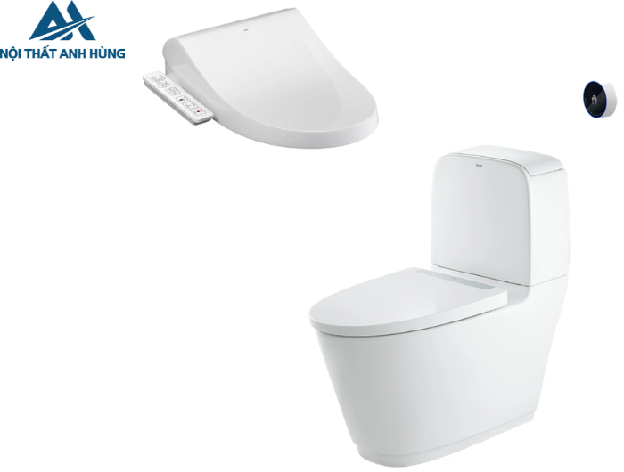 Bồn cầu 2 khối xả cảm ứng nắp điện tử INAX ACT-832 + CW-H18VN