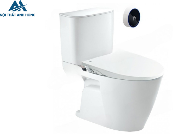 Bồn cầu 2 khối xả cảm ứng nắp rửa cơ INAX ACT-602 + CW-S15VN