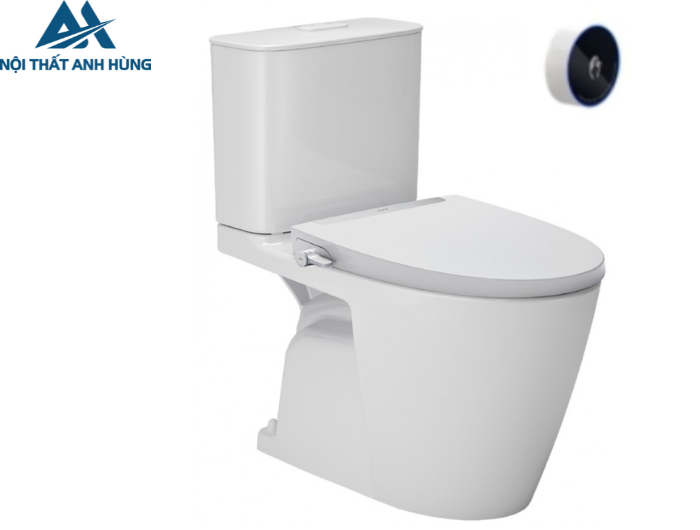 Bồn cầu 2 khối xả cảm ứng nắp rửa cơ INAX ACT-602 + CW-S32VN