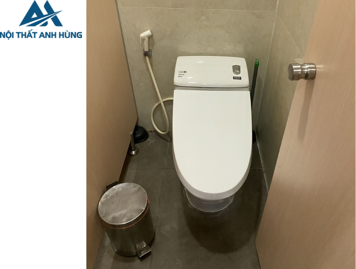 Bồn Cầu INAX AC-1008VRN 1 Khối Aqua Ceramic Xả Nhấn