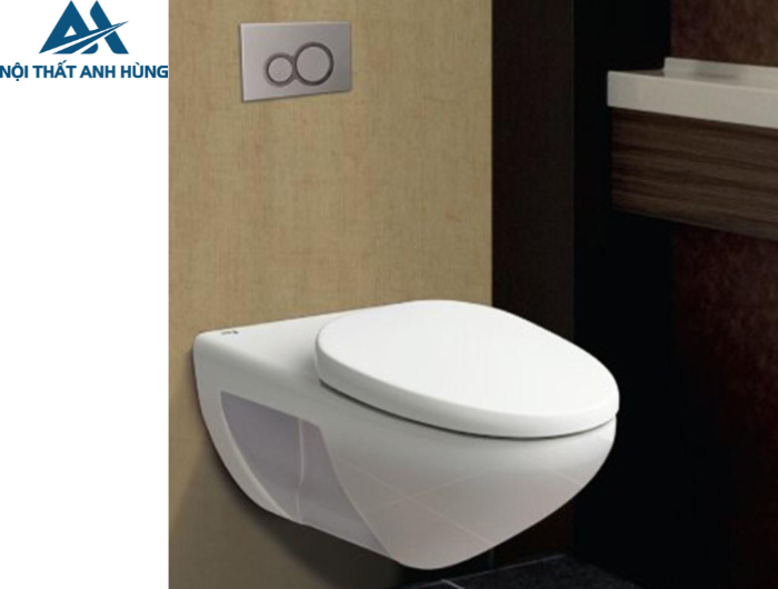 Bồn Cầu INAX AC-23PVN Treo Tường Thùng Nước Âm