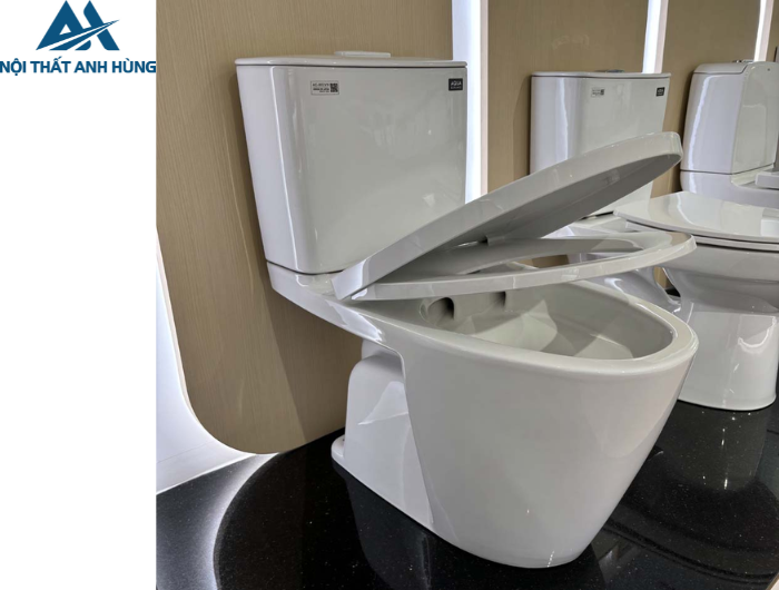 Bồn Cầu INAX AC-602VN 2 Khối Xả Nhấn Aqua Ceramic