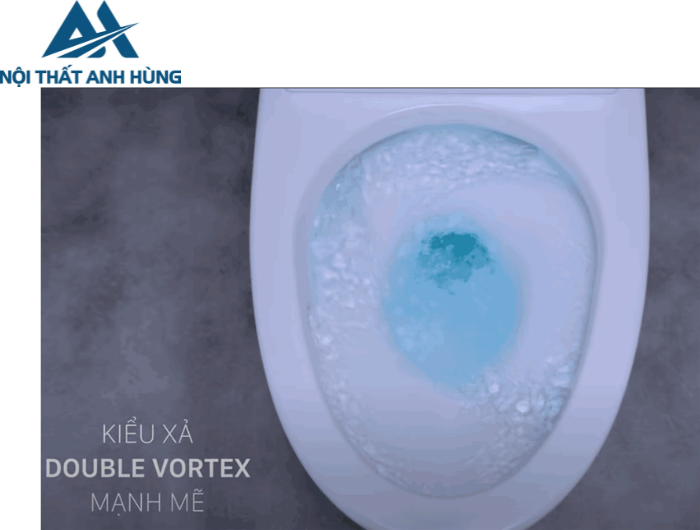 Bồn Cầu INAX AC-832VN 2 Khối Xả Nhấn Aqua Ceramic