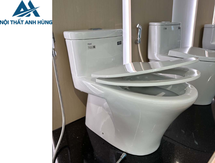 Bồn Cầu INAX AC-959VAN-2 1 Khối Aqua Ceramic Nắp Mỏng