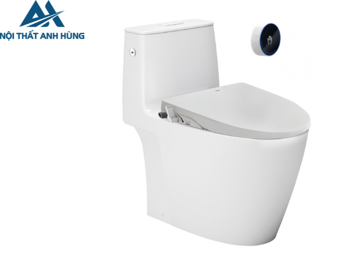 Bồn Cầu INAX ACT-902 + CW-S15VN 1 Khối Xả Tự Động Nắp Rửa Cơ