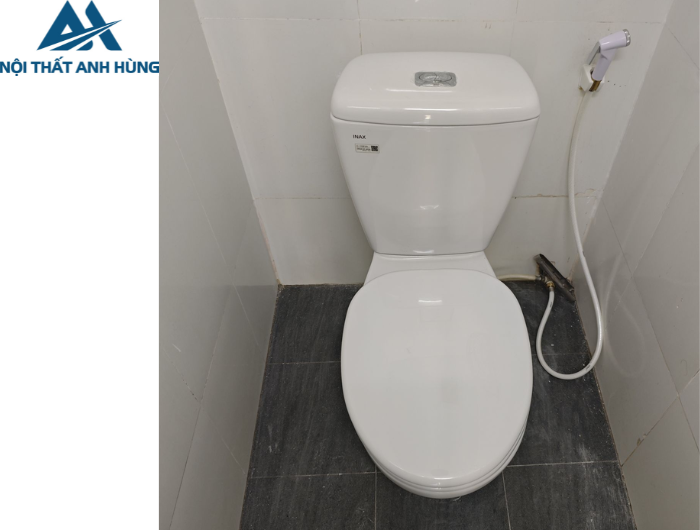 Bồn Cầu INAX C-108VA 2 Khối Xả Nhấn Nắp Thường