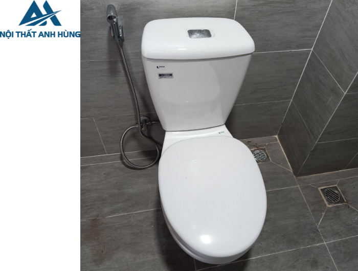 Bồn Cầu INAX C-108VAN  2 Khối Xả Nhấn Nắp Êm