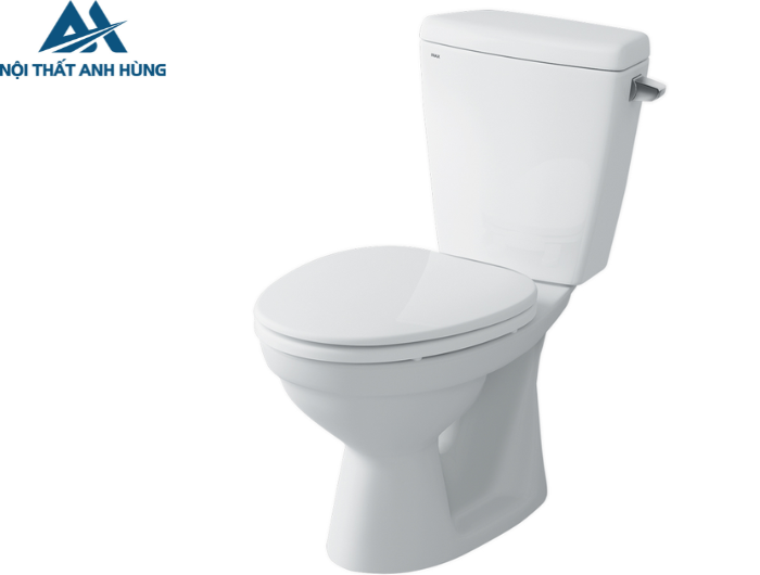 Bồn Cầu INAX C-117VA 2 Khối Xả Gạt Nắp Thường