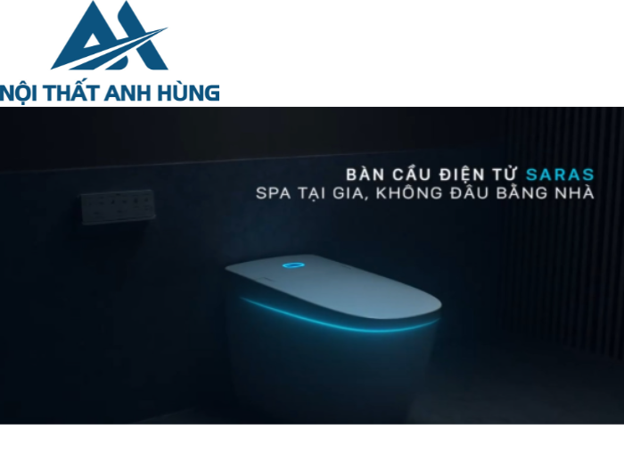 Bồn Cầu Thông Minh INAX AC-819VN SARAS AUTO OPEN Cảm Ứng