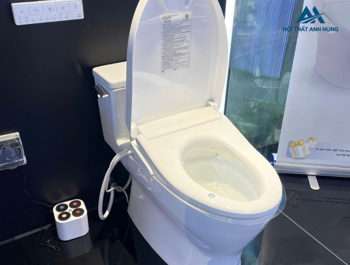 Bồn cầu TOTO MS188VKW23 1 khối nắp điện tử Washlet S7
