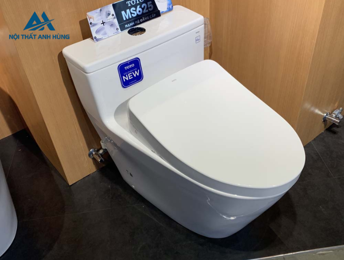 Bồn cầu TOTO MS625CDW12 1 khối nắp điện tử