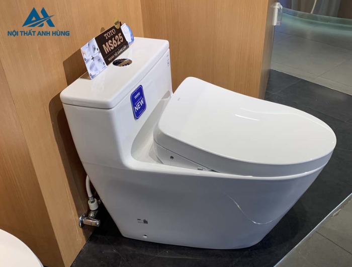 Bồn cầu TOTO MS625CDW12 1 khối nắp điện tử