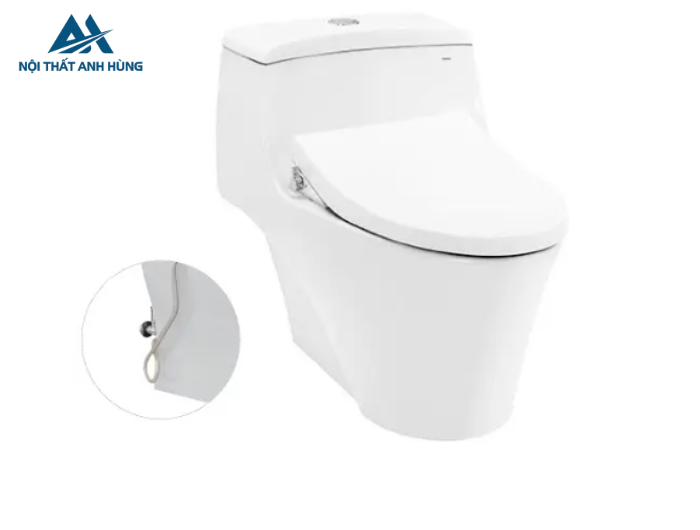 Bồn cầu TOTO MS823DRE4 1 khối nắp rửa cơ TCW1211A