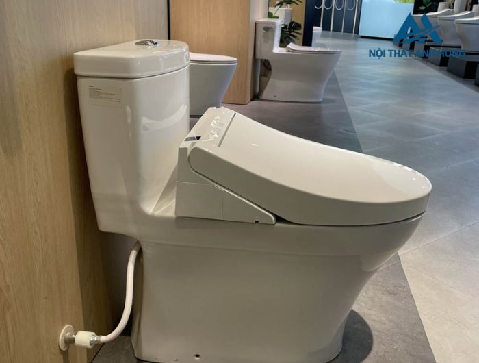 Bồn cầu TOTO MS889CDRW15 1 khối nắp điện tử Washlet