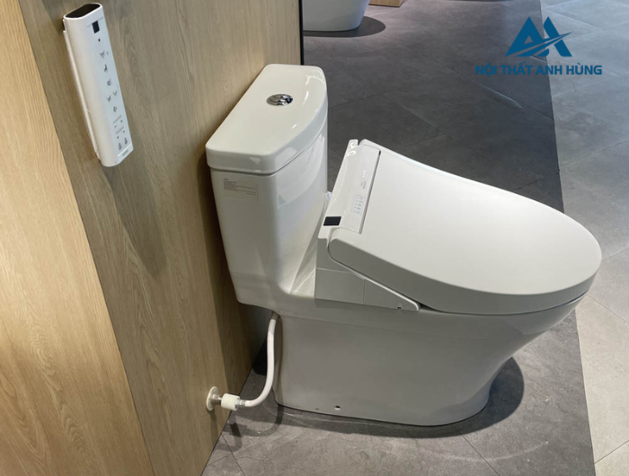Bồn cầu TOTO MS889CDRW15 1 khối nắp điện tử Washlet