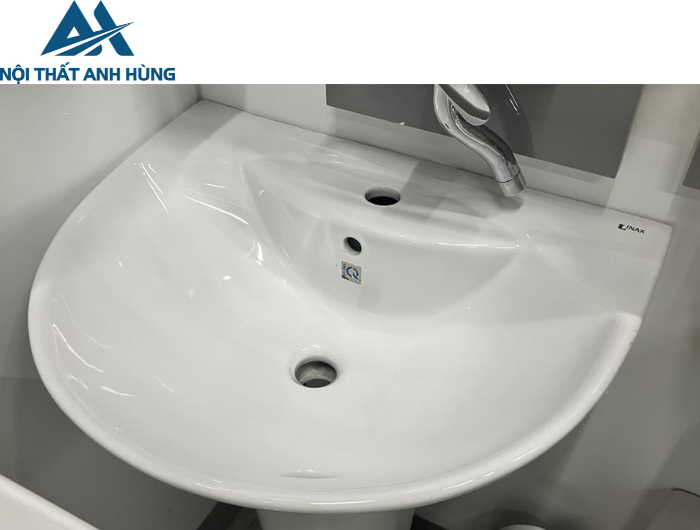 Chậu Lavabo Inax L-288V/L-288VD Treo Tường Kèm Chân Dài