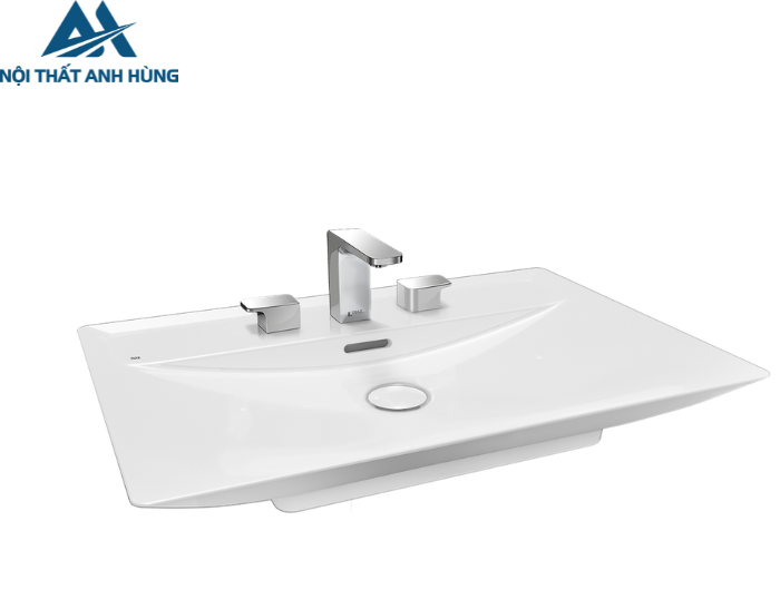 Chậu Rửa Lavabo Đặt Bàn Inax AL-S630VGC 3 Lỗ Men Aqua Ceramic