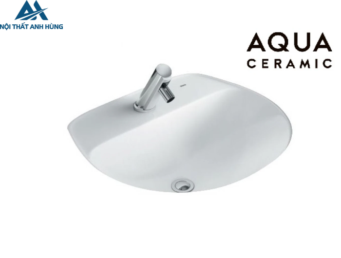 Chậu Rửa Lavabo Inax AL-2094V Âm Bàn Aqua Ceramic