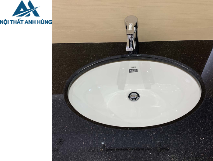 Chậu Rửa Lavabo Inax AL-2216V Âm Bàn Aqua Ceramic