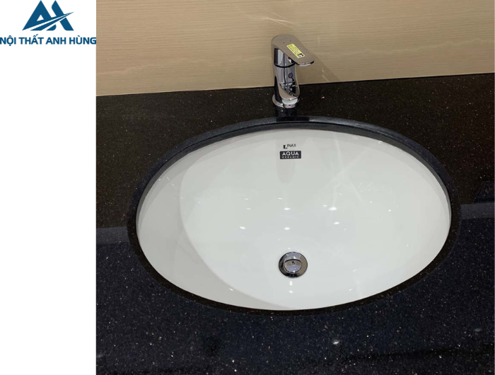 Chậu Rửa Lavabo Inax AL-2293V Âm Bàn Aqua Ceramic
