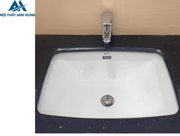Chậu Rửa Lavabo Inax AL-2298V Âm Bàn Aqua Ceramic