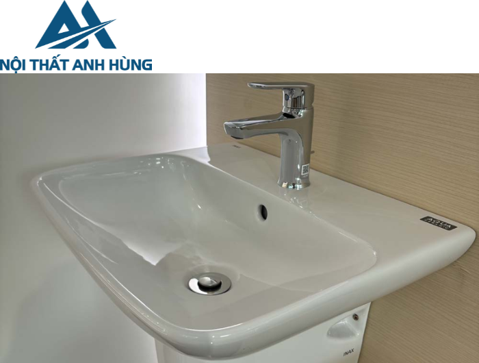 Chậu Rửa Lavabo Inax AL-289V  Treo Tường Aqua Ceramic 