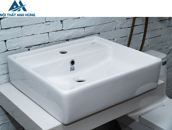 Chậu Rửa Lavabo Inax AL-293V Đặt Bàn Aqua Ceramic