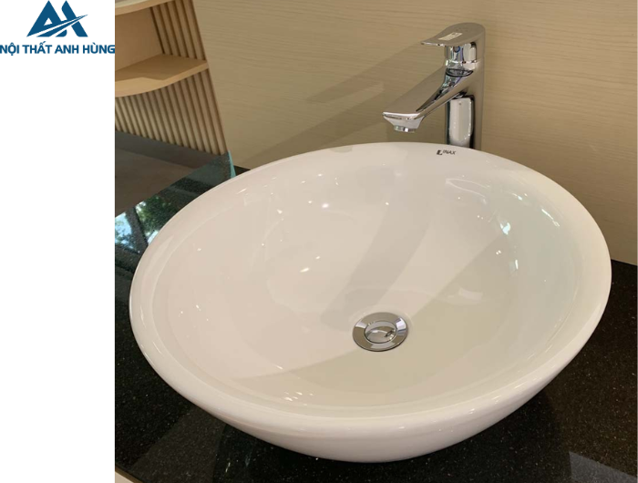 Chậu Rửa Lavabo Inax AL-445V  Đặt Bàn Aqua Ceramic