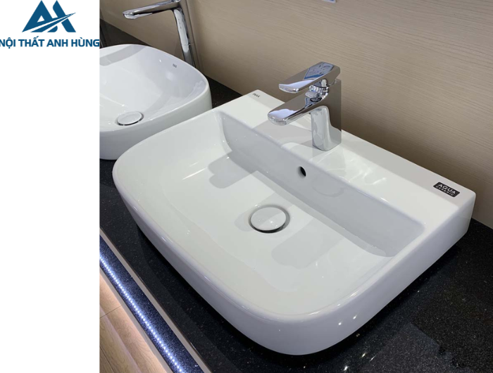 Chậu Rửa Lavabo Inax AL-632V Đặt Bàn Aqua Ceramic