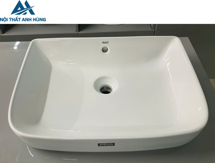 Chậu Rửa Lavabo Inax AL-638V Đặt Bàn Aqua Ceramic