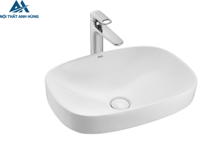 Chậu Rửa Lavabo Inax AL-642V Đặt Bàn Aqua Ceramic