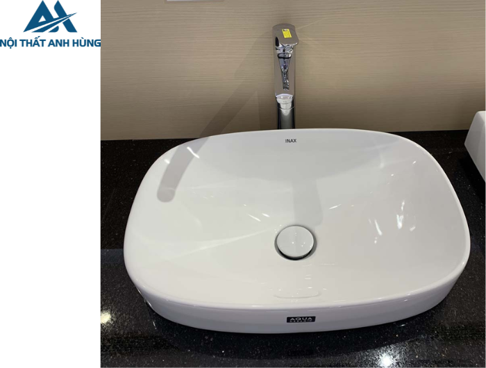 Chậu Rửa Lavabo Inax AL-642V Đặt Bàn Aqua Ceramic