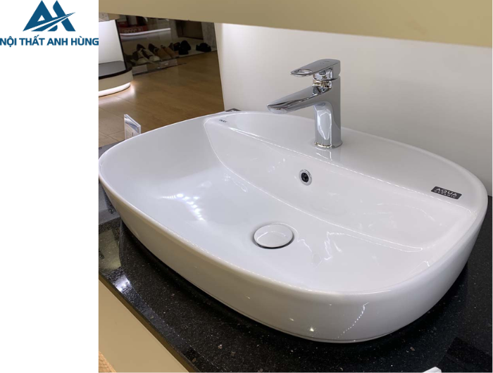 Chậu Rửa Lavabo Inax AL-652V Đặt Bàn Aqua Ceramic