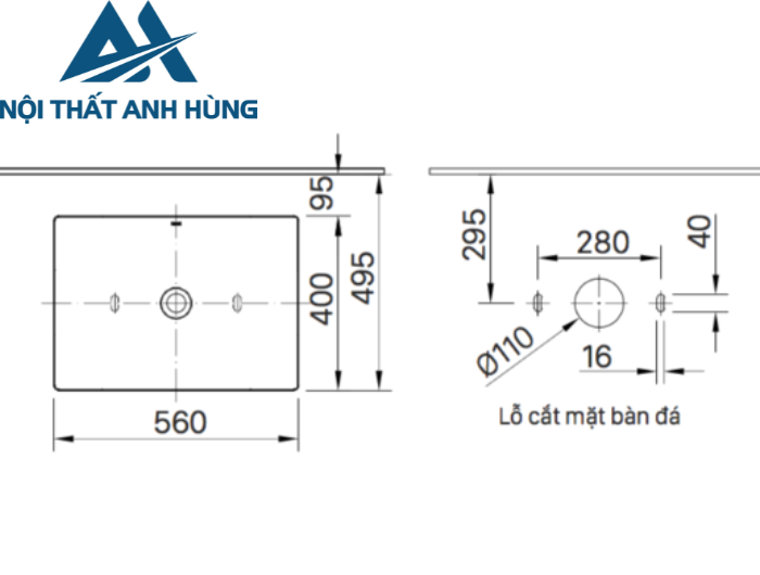 Chậu Rửa Lavabo Inax AL-S610V Đặt Bàn Aqua Ceramic