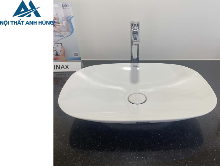 Chậu Rửa Lavabo Inax AL-S620V Đặt Bàn Aqua Ceramic