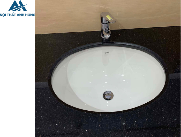 Chậu Rửa Lavabo Inax L-2293V  Âm Bàn Oval