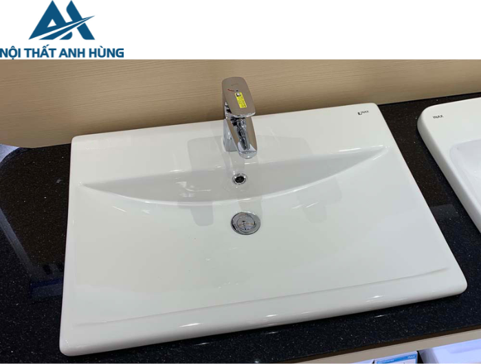 Chậu Rửa Lavabo Inax L-2397V Dương Vành